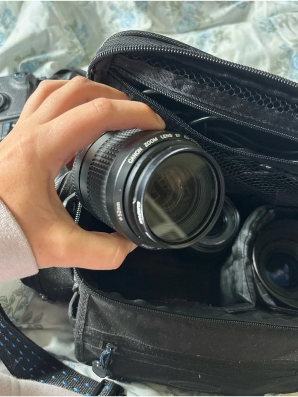 Canon EOS 20D DSLR Body with Black Battery Grip and Built-In Flash